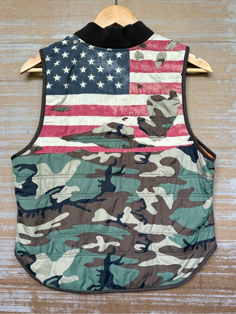 Ralph Lauren Red, White & Blue and Camo Vest